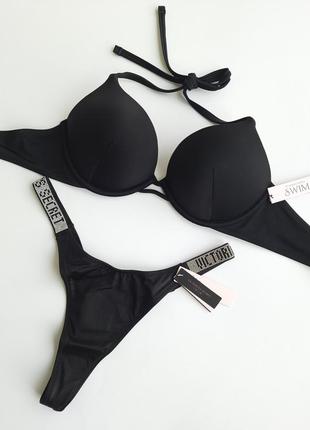 Купальник двойной пушап виктория сикрет victoria's secret оригинал