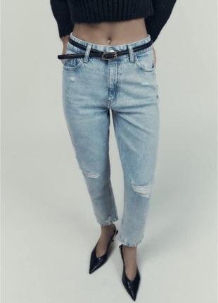 Джинси мом zara