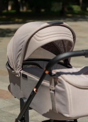 Коляска універсальная carrello epica crl-8510/1 (2in1) almond beige