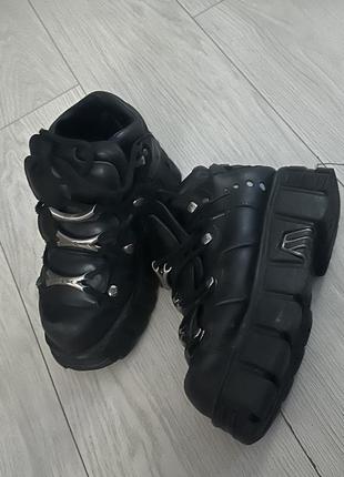New rock ботинки черные