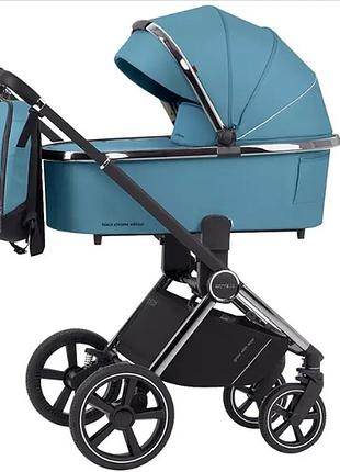 Коляска 2 в 1 carrello ultimo/p crl-6511 aqua blue (2023)