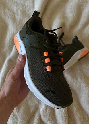 Кроссовки унисекс puma electron e olive3 фото
