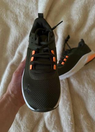 Кроссовки унисекс puma electron e olive6 фото