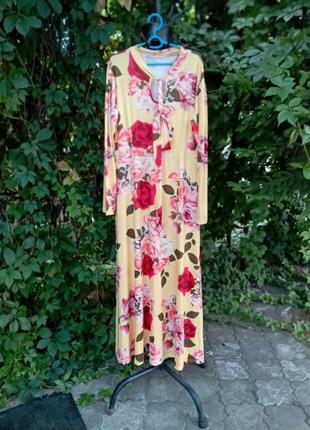 Платье длинное красивое, 3xl