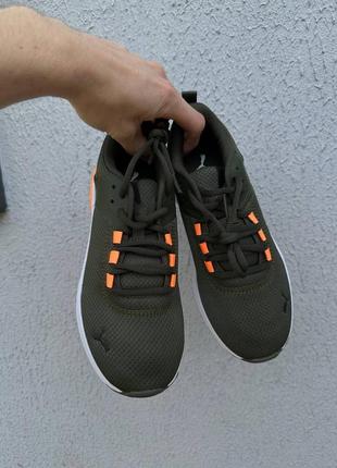 Кроссовки для бега унисекс Street puma electron olive4 фото