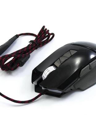 Ігрова комп'ютерна дротова мишка usb jedel gm770 з підсвіткою чорний