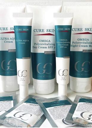 Тонік з axa кислотами cure skin,тонік алое,great company, розпив3 фото