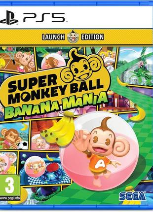 Super monkey ball banana mania: launch edition ,eng,б/у, playstation 5 (ps5) пс 5