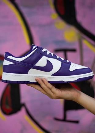Nike dunk low championship court purple dd1391-104 — купить в
