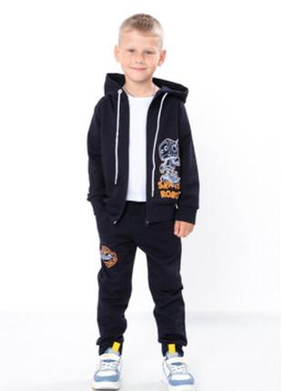 Спортивний костюм на блискавці, детский костюм на молнии, демісезонний костюм для хлопчика, спортивний костюм двонитка3 фото