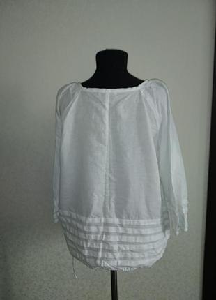 Стильная блуза лен+ хлопок3 фото