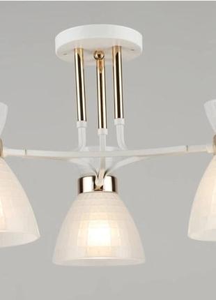 Люстра декоративна sirius b n5691/3 wt+fgd на 3 плафони