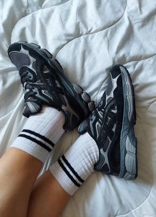 Asics gel nyk graphite grey black