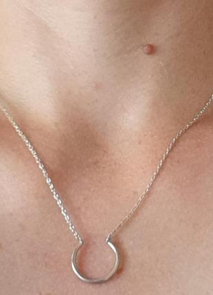 Жіноче срібне кольє онікс