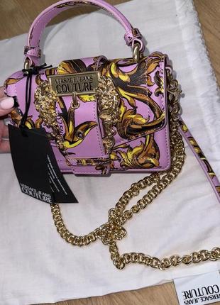 Versace брендовая сумочка  сумка на цепочке оригинал