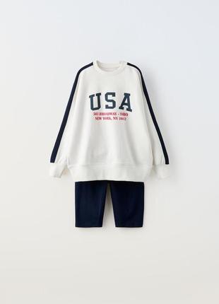 Костюм , світшот, велосипеди zara