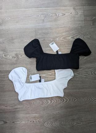 Новые топы с биркой divided h&m очень красивые на небольшую грудь