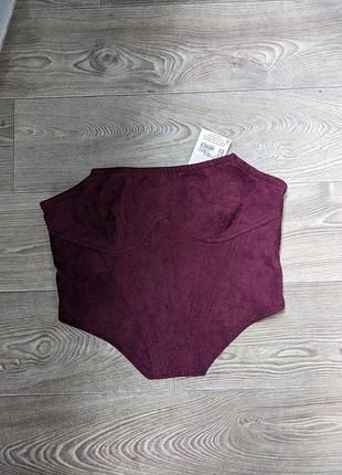 Корсет корсетный топ новый с биркой missguided