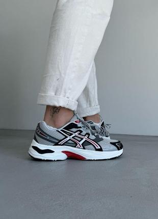 Женские кроссовки asics gel-1130 grey silver ассикс серого с серебристым цветами