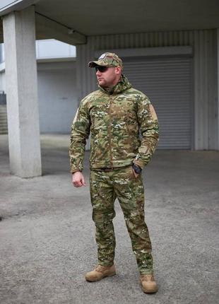 Костюм soft shell esdy олива та multicam база
