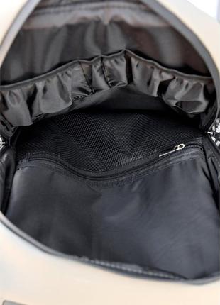 Чоловічий рюкзак sambag aura чорний10 фото