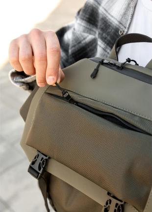 Чоловічий рюкзак sambag aura чорний6 фото