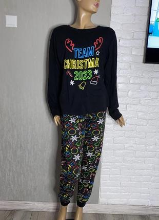 Трикотажна піжама  великого розміру батал , xxxxl 56-58р