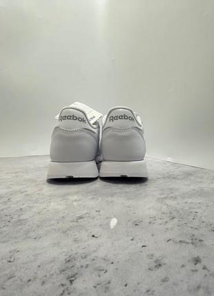 Женские кожаные кроссовки reebok classic leather размер 366 фото