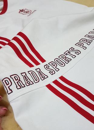 Платье мини   из коттона  prada2 фото