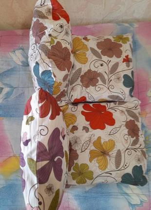 Подушка 38 × 38 см, на блискавці, 3шт по 100грн2 фото