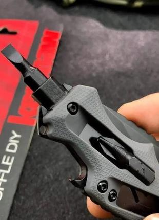 Нож kershaw shuffle diy edc складной  с битами4 фото