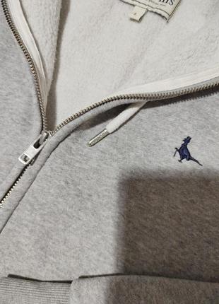 Мужское худи / jack wills / толстовка / кофта с капюшоном на молнии / мужская одежда /
