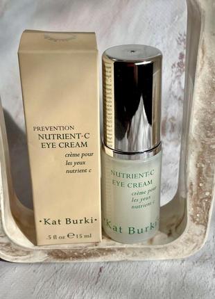 Інтентенсивний ліфтинг крем для шкіри навколо очей з вітаміном c kat burki nutrient c eye cream 15 мл