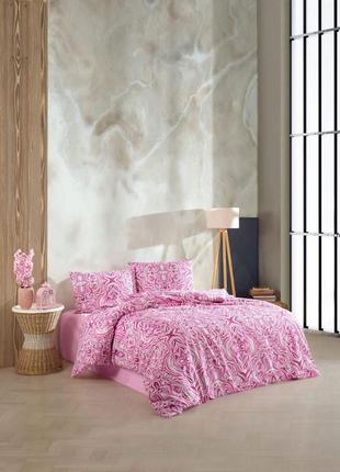 Туреччина 🇹🇷, євро комплект постільної білизні 200х220, ранфорс