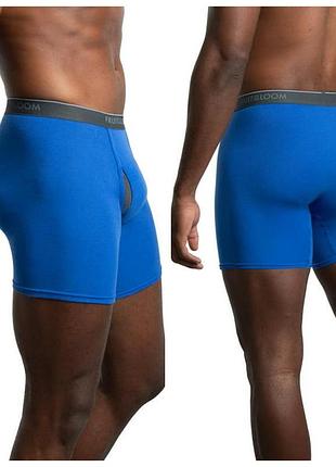 Чоловічі подовжені труси боксери fruit of the loom® signature cool zone fly3 фото