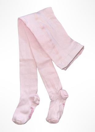 Детские колготки хлопковые для девочек de malatti розовый (0717)