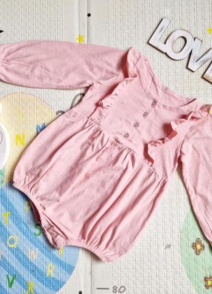 Ромпер reserved резервд девочка 1,5-2 р 18-24 м песочник боди