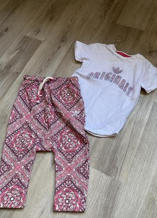 Костюм adidas на девочку 2-3 года