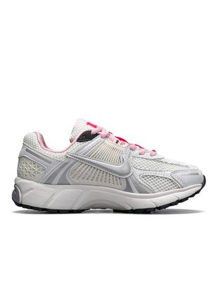 Nike vomero 5 wmns white pink2 фото