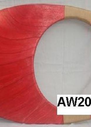 Зеркало настенное, овальное ламинированная абака