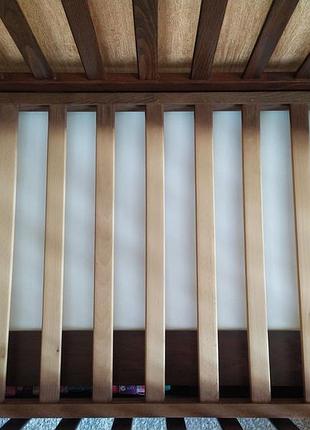 Детская кроватка veres соня лд-13 с маятником орех.