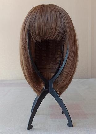 Новый темный парик, короткая, каре, термостойкая, парик