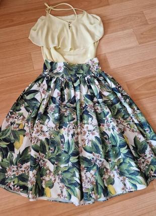 Спідниця в стилі dolce gabanna