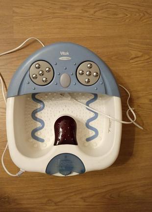 Ванночка релакс массаж джакузи для ног vitek