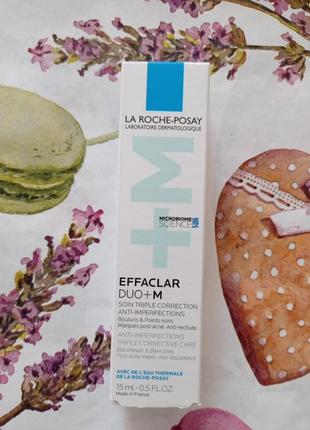 La roche-posay effaclar duo+m крем-гель потрійної дії