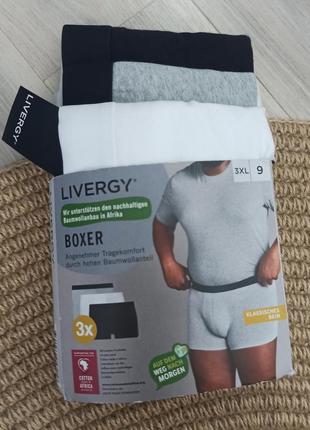 Боксеры мужские трусы livergy