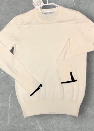 Лонгслив zara свитер zara