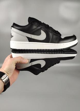 Nike air jordan 1 low shadow6 фото