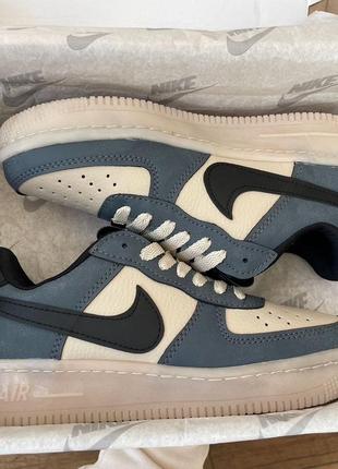 Женские кроссовки nike air force low dark blue