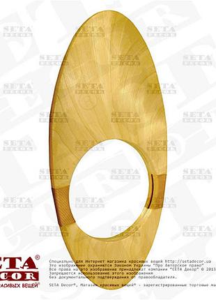 Зеркало настенное из абаки